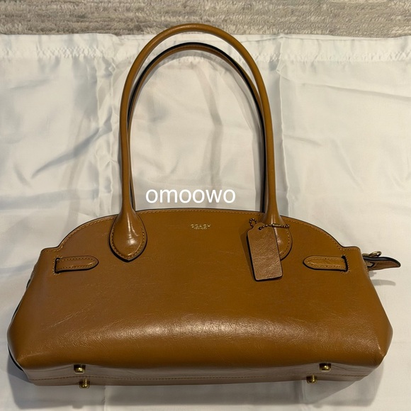 Coach Empire Carryall Bag 34 Brass/ Honey Brown Color - Picture 2 of 10